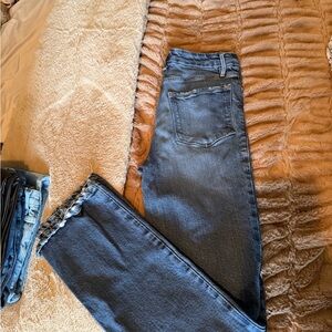 Good American Dark Blue Denim Jeans